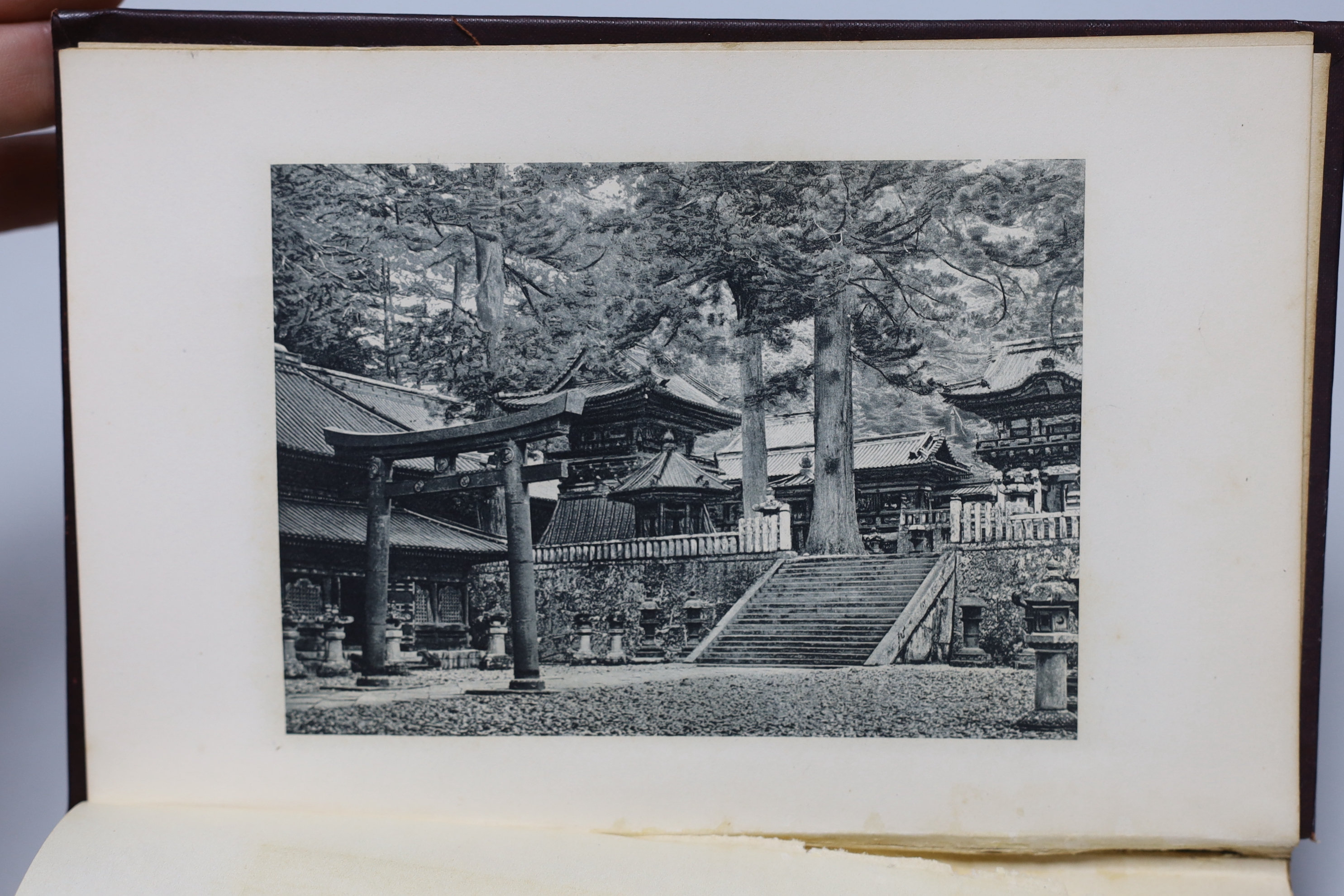 Hartshorne, Anna C. - Japan and Her People. 2 vols. 50 plates and a coloured, folded map; publisher's gilt pictorial cloth with gilt tops. Philadelphia, 1902; Hochberg, Count Fritz - An Eastern Voyage: a journal of trave